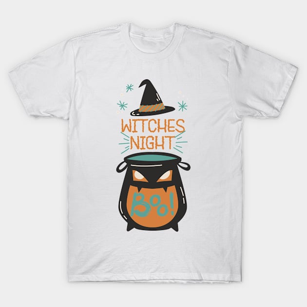 Witches Night T-Shirt by Green Dreads